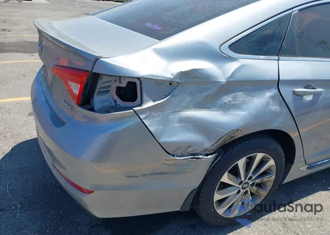 2017 Hyundai Sonata Sport из США, поврежденный, VIN 5NPE34AF8HH444460